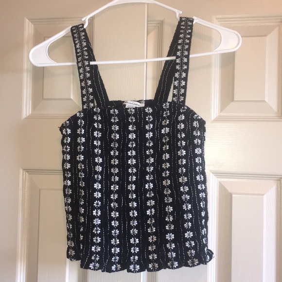 American Eagle Outfitters Tops - American Eagle Embroidered Tank Top